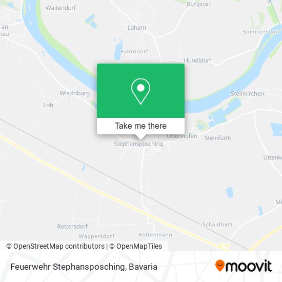 Feuerwehr Stephansposching map