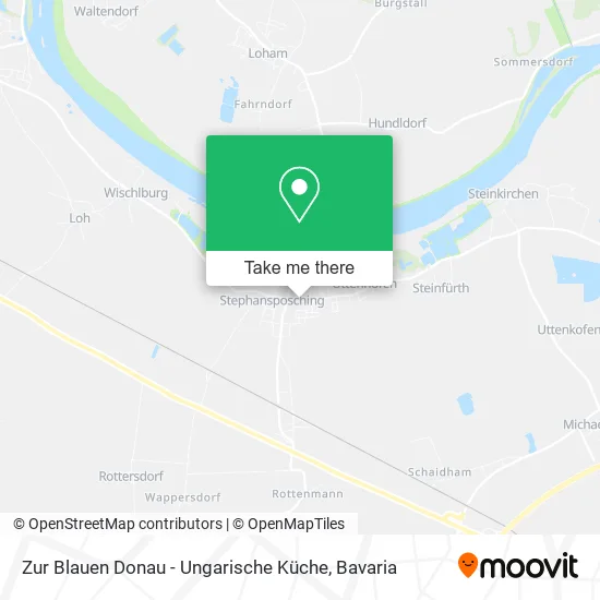 Карта Zur Blauen Donau - Ungarische Küche