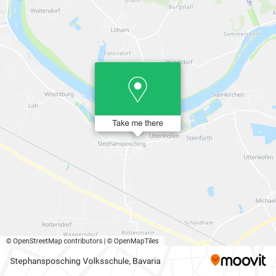 Карта Stephansposching Volksschule