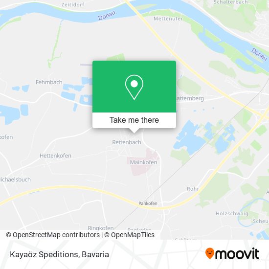 Kayaöz Speditions map