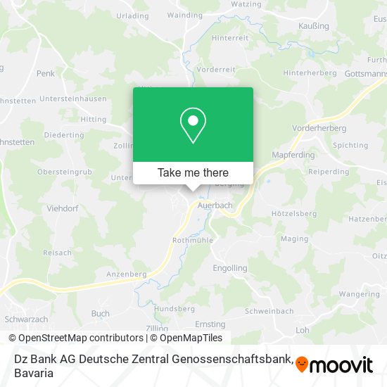 Dz Bank AG Deutsche Zentral Genossenschaftsbank map