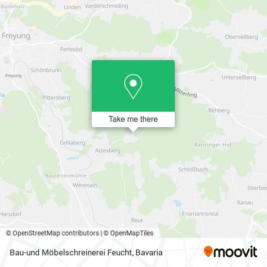 Bau-und Möbelschreinerei Feucht map