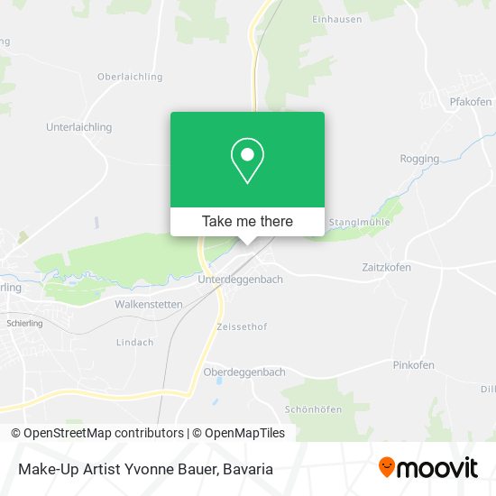 Make-Up Artist Yvonne Bauer map