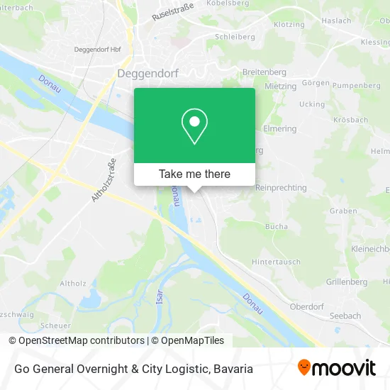 Карта Go General Overnight & City Logistic