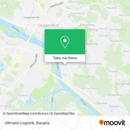 Карта Ullmann Logistik