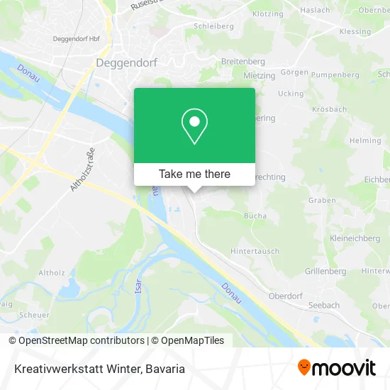 Карта Kreativwerkstatt Winter