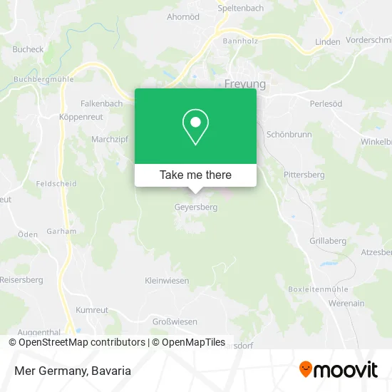 Карта Mer Germany