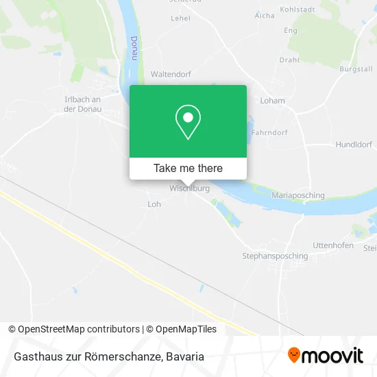 Карта Gasthaus zur Römerschanze