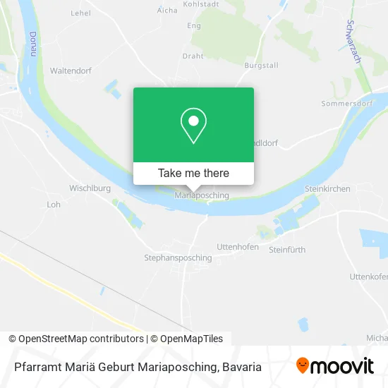 Карта Pfarramt Mariä Geburt Mariaposching