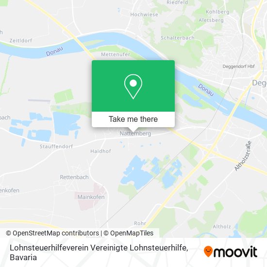 Lohnsteuerhilfeverein Vereinigte Lohnsteuerhilfe map