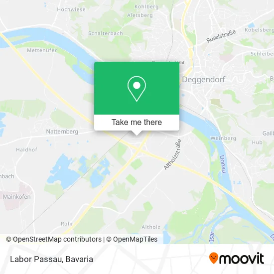 Карта Labor Passau