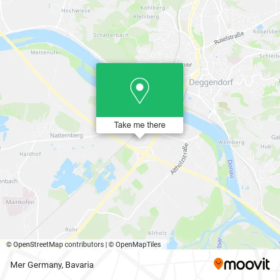 Карта Mer Germany