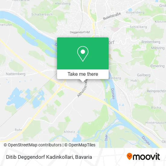 Карта Ditib Deggendorf Kadinkollari