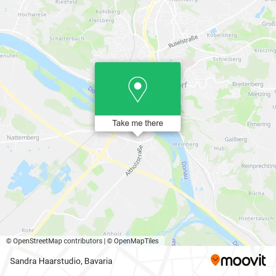 Карта Sandra Haarstudio