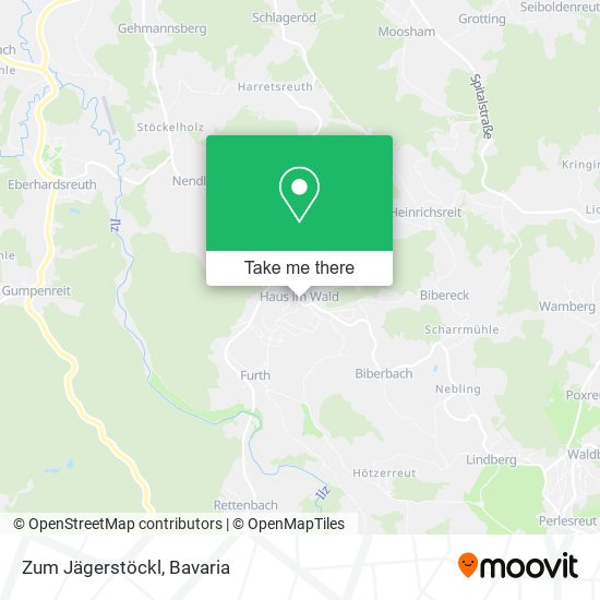 Zum Jägerstöckl map