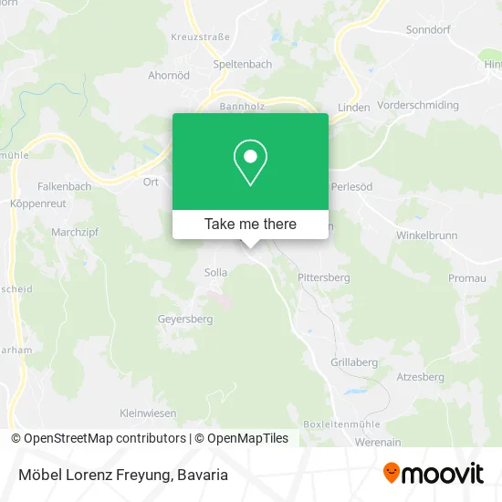 Карта Möbel Lorenz Freyung