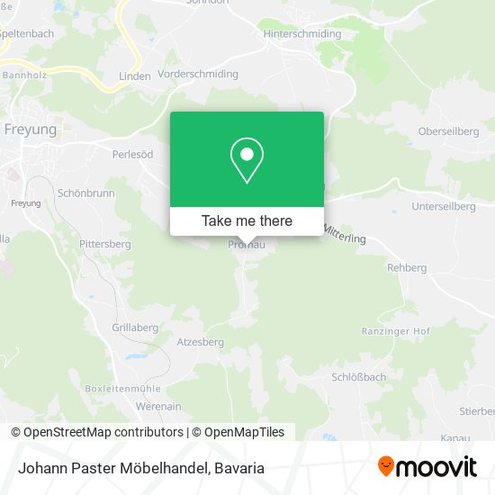 Johann Paster Möbelhandel map