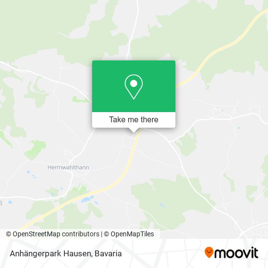 Anhängerpark Hausen map
