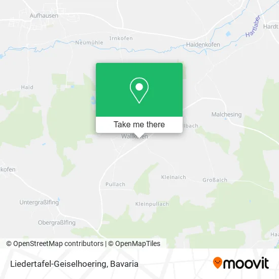Карта Liedertafel-Geiselhoering