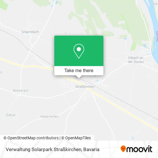 Карта Verwaltung Solarpark Straßkirchen