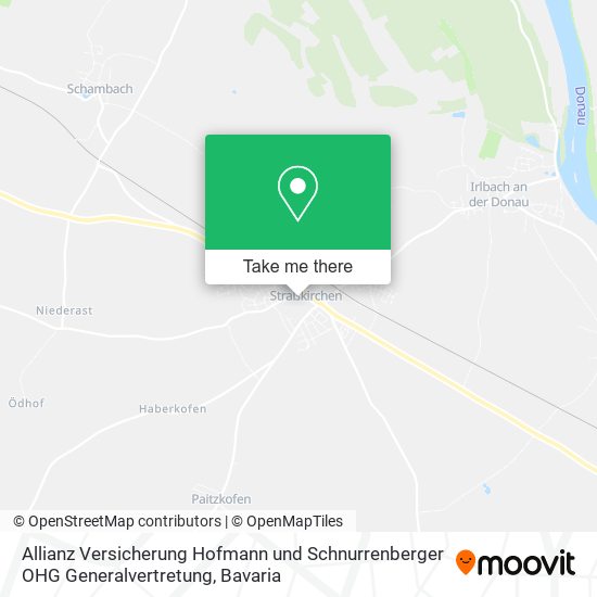 Allianz Versicherung Hofmann und Schnurrenberger OHG Generalvertretung map
