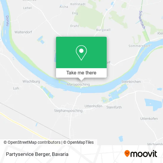 Карта Partyservice Berger