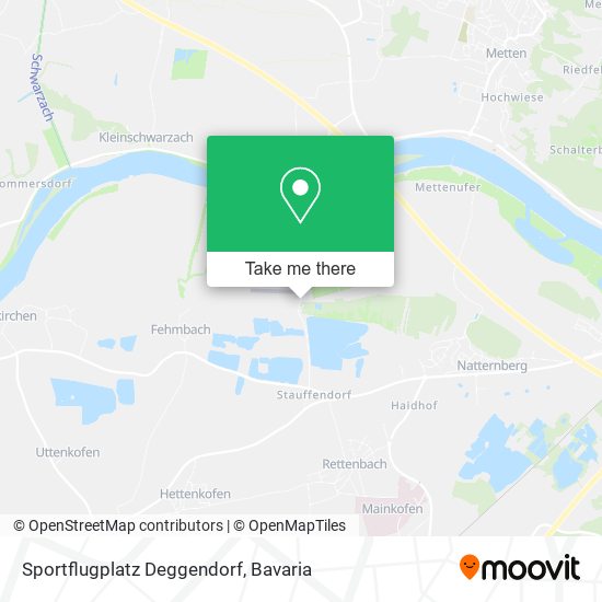 Sportflugplatz Deggendorf map