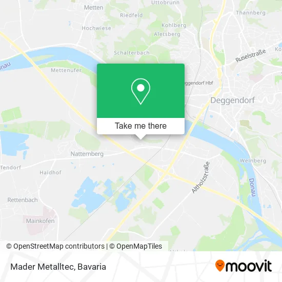 Карта Mader Metalltec