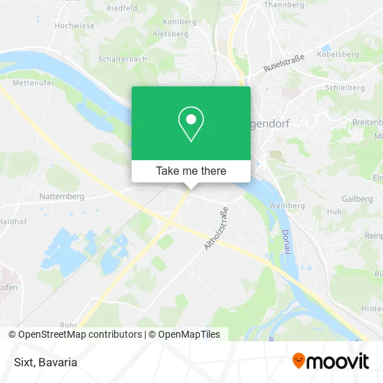Карта Sixt