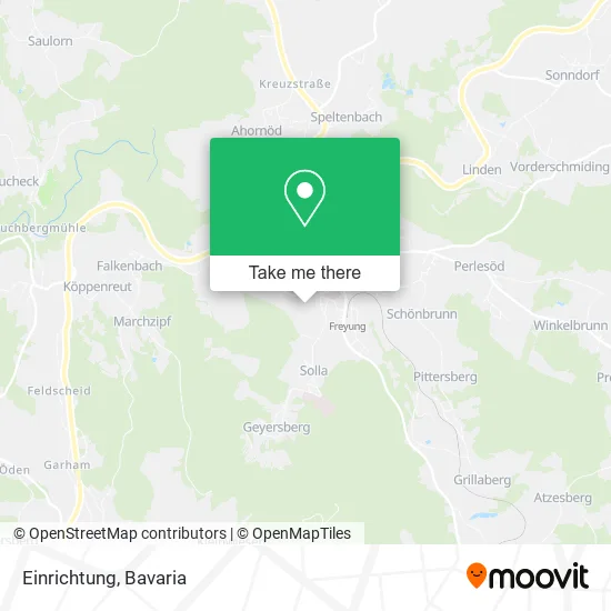 Карта Einrichtung