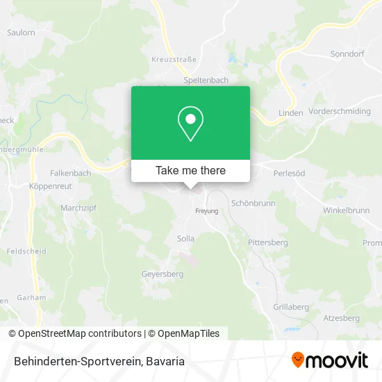 Карта Behinderten-Sportverein