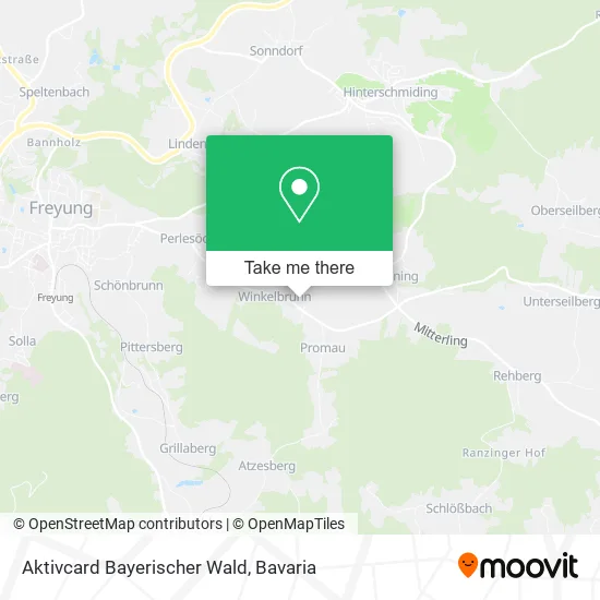 Карта Aktivcard Bayerischer Wald
