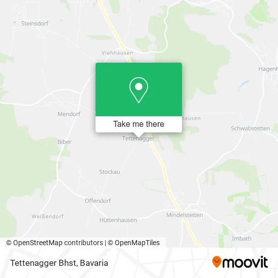 Карта Tettenagger Bhst