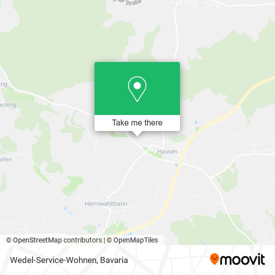 Карта Wedel-Service-Wohnen