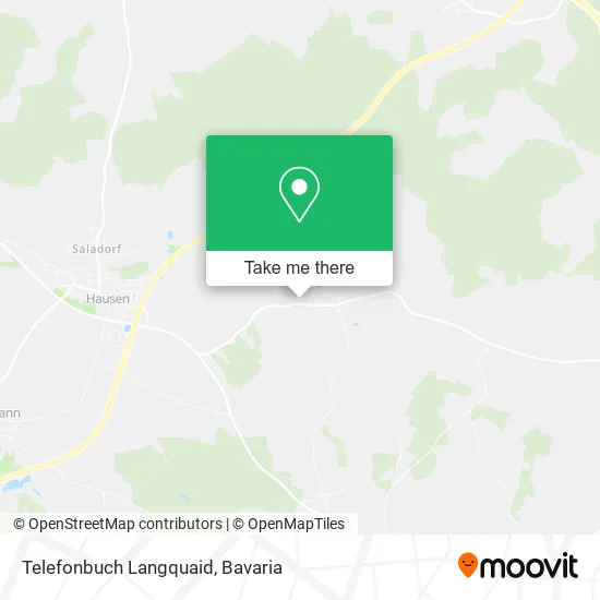 Карта Telefonbuch Langquaid