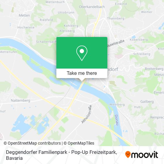 Deggendorfer Familienpark - Pop-Up Freizeitpark map