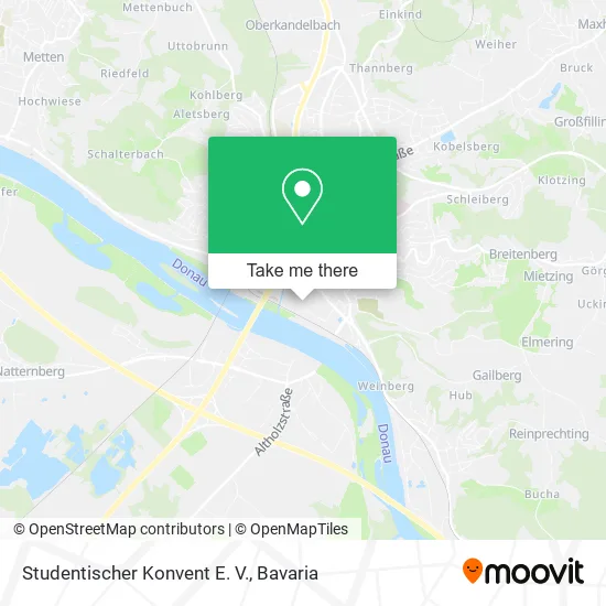 Карта Studentischer Konvent E. V.