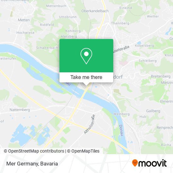 Карта Mer Germany