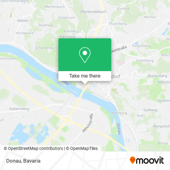 Карта Donau