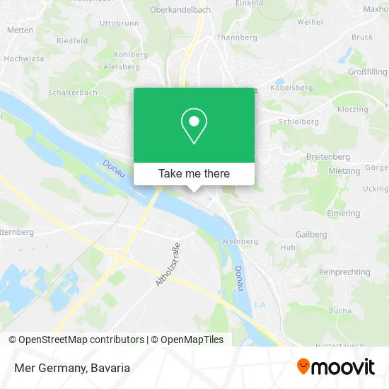 Карта Mer Germany