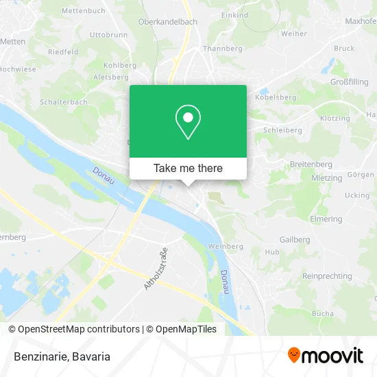 Карта Benzinarie