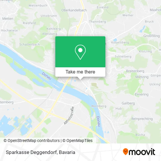 Карта Sparkasse Deggendorf