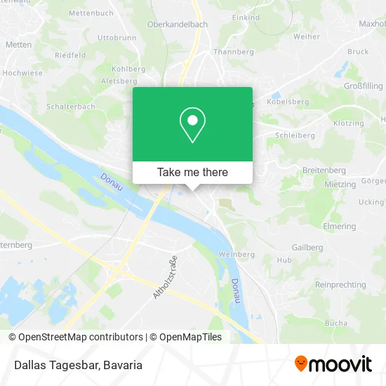 Карта Dallas Tagesbar