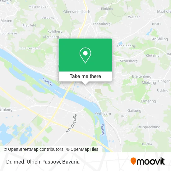 Карта Dr. med. Ulrich Passow