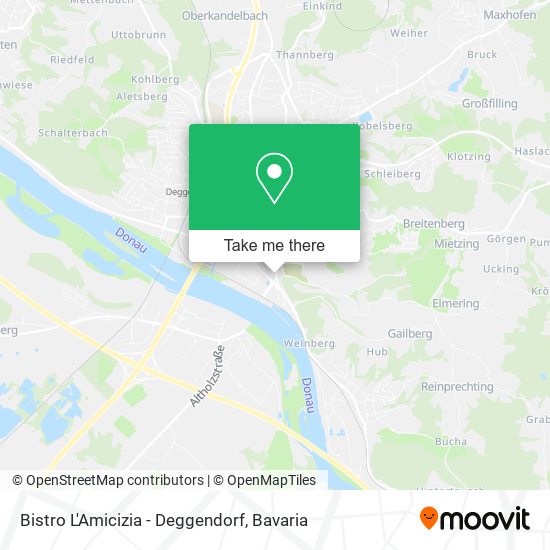 Bistro L'Amicizia - Deggendorf map