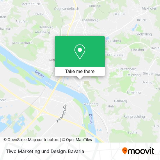Tiwo Marketing und Design map