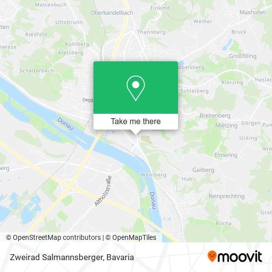 Zweirad Salmannsberger map