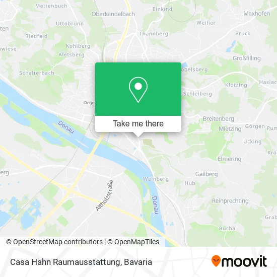 Карта Casa Hahn Raumausstattung