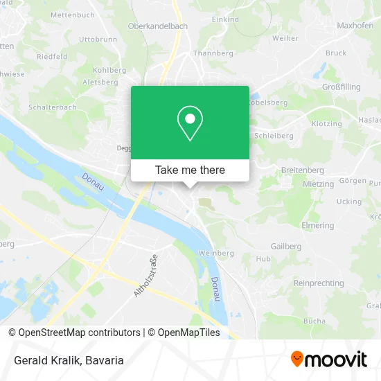 Gerald Kralik map