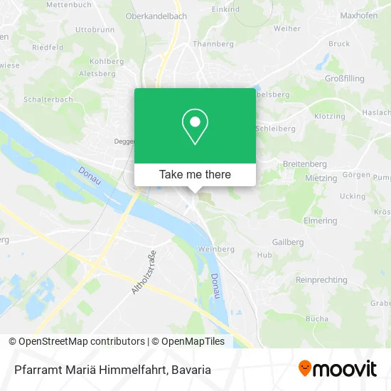 Pfarramt Mariä Himmelfahrt map